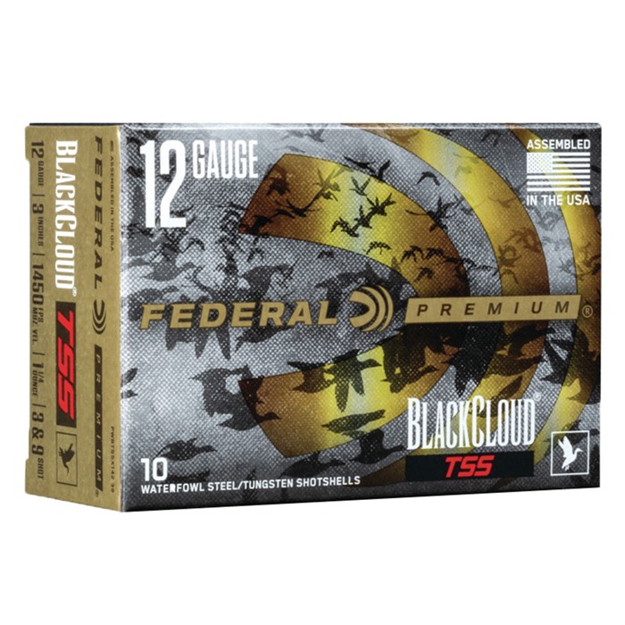 FEDERAL - BLACK CLOUD TSS 12 GAUGE 3" AMMO