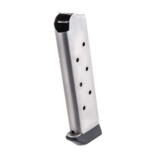 CHIP MCCORMICK CUSTOM LLC - 1911 .45 8RD CLASSIC "SHOOTING STAR" STAINLESS STEEL MAGAZINES