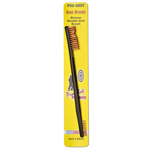 PRO SHOT PRODUCTS, INC - GUN BRUSH DOUBLE END - BRONZE