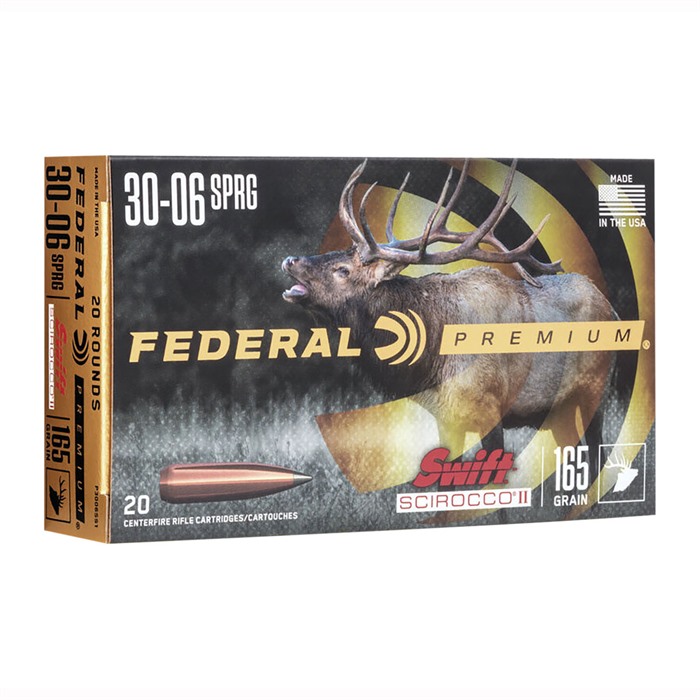 FEDERAL - SWIFT SCIROCCO II 30-06 SPRINGFIELD AMMO