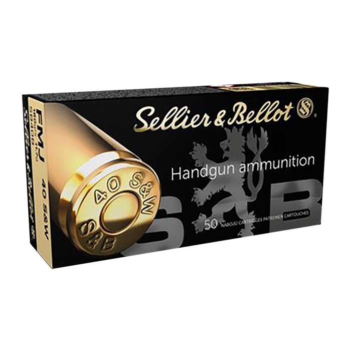 SELLIER & BELLOT - HANDGUN 380 AUTO/9MM BROWNING COURT AMMO