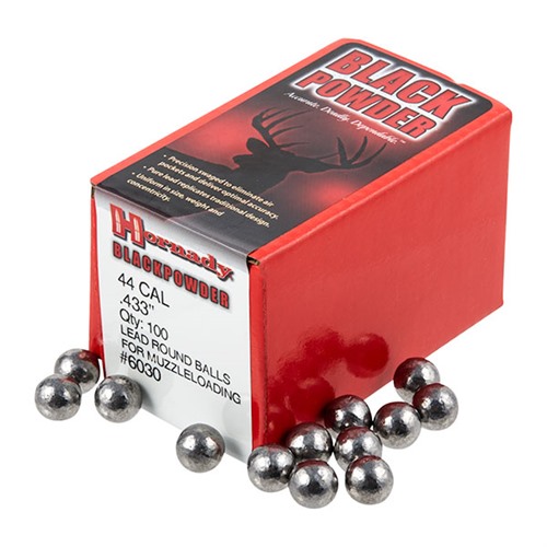 HORNADY - ROUND BALLS 44 CALIBER MUZZLELOADING BULLETS