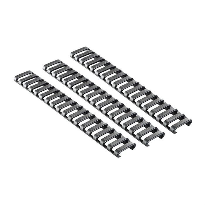 ERGO GRIPS - PICATINNY ERGO 18 SLOT LADDER RAIL COVER - 3-PACK