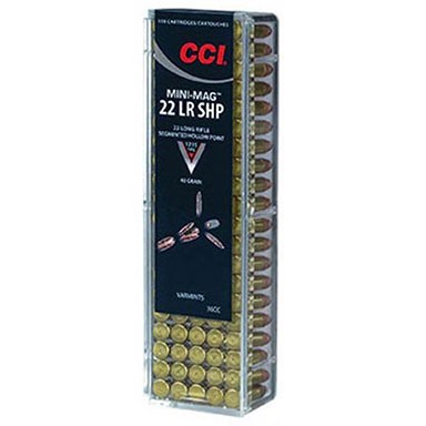 CCI - CCI 22 Lr Mini Mag  40 Gr Segmented HP 100/Bx