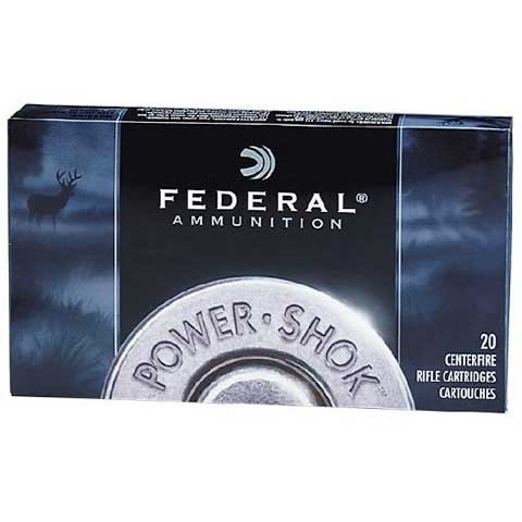 FEDERAL - POWER-SHOK AMMO 270 WINCHESTER 150GR SOFT POINT RN