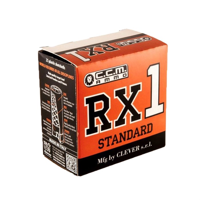 CLEVER - RX 1 STANDARD FEATHERLITE 12 GAUGE SHOTGUN AMMO