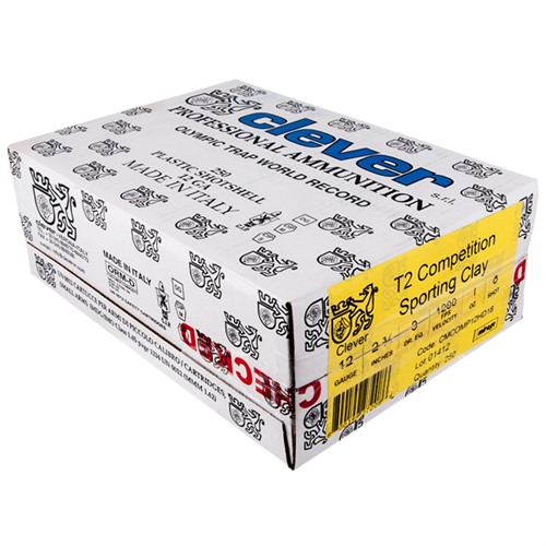 CLEVER - MIRAGE COMPETITION T2 12 GAUGE 2-3/4" #8 SHOT SHOTGUN AMMO