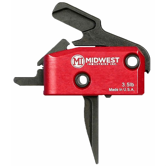 MIDWEST INDUSTRIES, INC. - AR-15 ENHANCED FLAT TRIGGER SINGLE STAGE DROP-IN