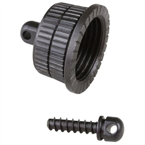 OUTDOOR CONNECTION - SHOTGUN MAGAZINE TUBE CAP WITH SWIVEL BASE