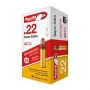 AGUILA - SUPER EXTRA HIGH VELOCITY 22 LONG RIFLE RIMFIRE AMMO