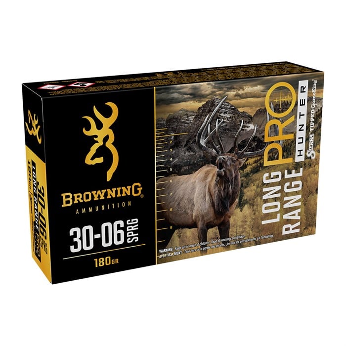 BROWNING AMMUNITION - LONG RANGE PRO HUNTER SIERRA GAMEKING 30-06 SPRINGFIELD AMMO