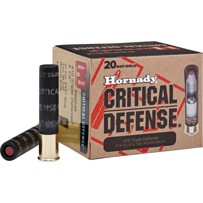 HORNADY - CRITICAL DEFENSE TRIPLE DEFENSE 2-1/2" SHOTGUN AMMO