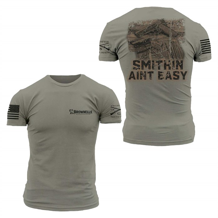 GRUNT STYLE, LLC - 1911 SMITHING AIN'T EASY SHIRTS