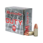 HORNADY - CRITICAL DUTY 9MM LUGER AMMO