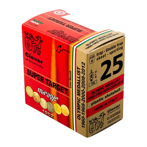 CLEVER - T1 HIGH VELOCITY 12 GAUGE 2-3/4" 1 OZ #8 SHOT AMMO