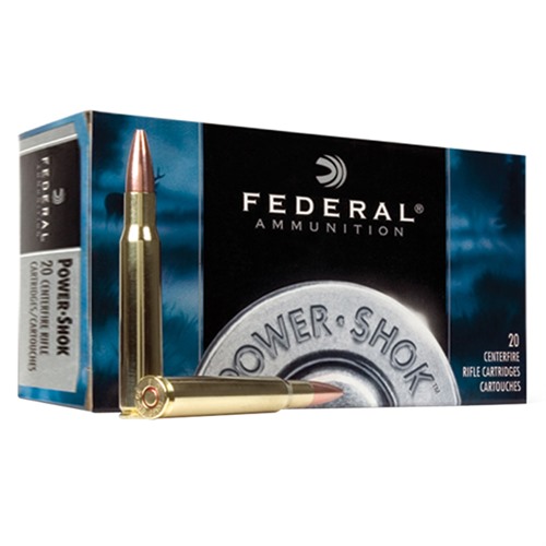 FEDERAL - Federal Power Shok 22-250 Rem 55gr SP 20/bx