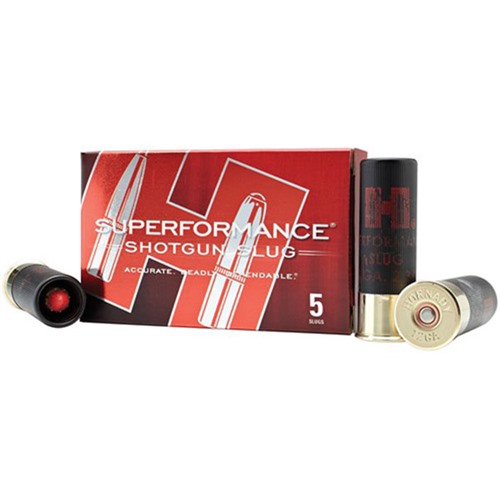 HORNADY - SUPERFORMANCE 12 GAUGE 2-3/4" 300GR SABOT SLUG SHOTGUN AMMO