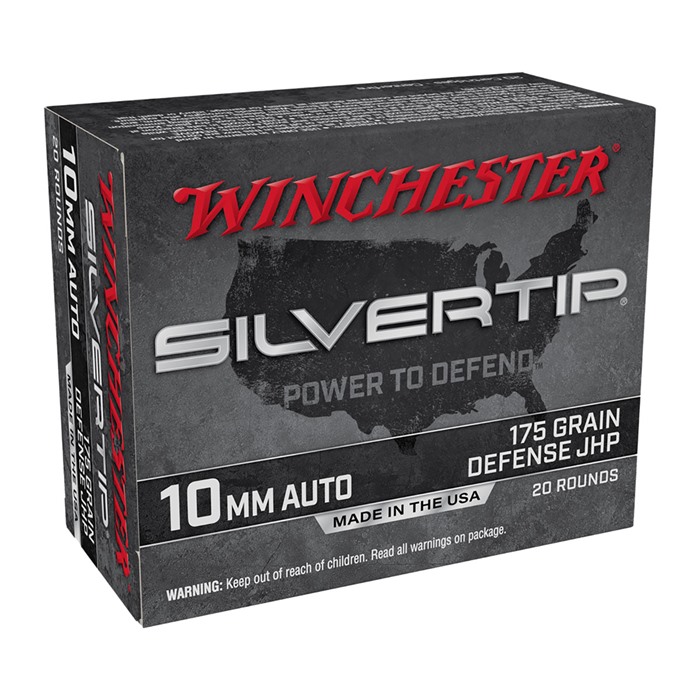 WINCHESTER - SILVERTIP 10MM AUTO HANDGUN AMMO