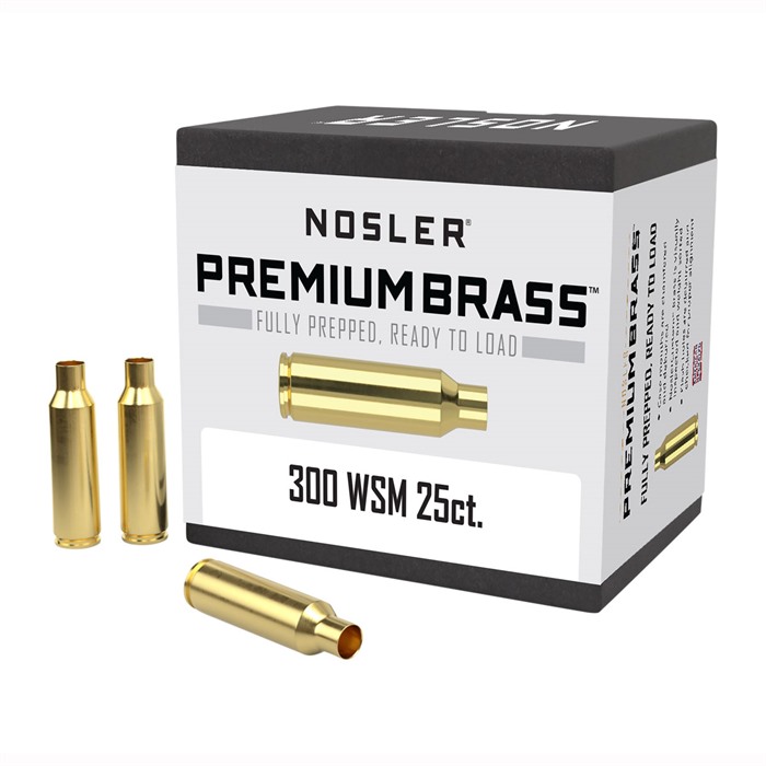 NOSLER, INC. - 300 WSM BRASS CASE