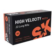 SK - HIGH VELOCITY MATCH 22 LONG RIFLE AMMO