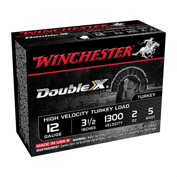 WINCHESTER - DOUBLE X TURKEY 12 GAUGE 3-1/2" #4/#5 SHOT SHOTGUN AMMO