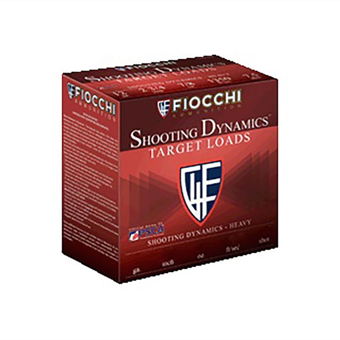 FIOCCHI AMMUNITION - SHOOTING DYNAMICS 20 GAUGE 2-3/4" #8 SHOT SHOTGUN AMMO