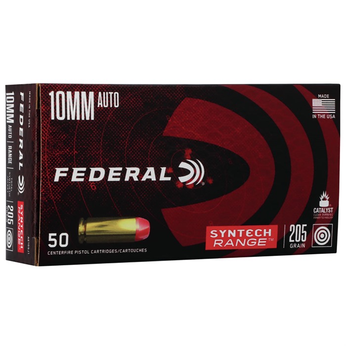 FEDERAL - SYNTECH RANGE 10MM AUTO HANDGUN AMMO