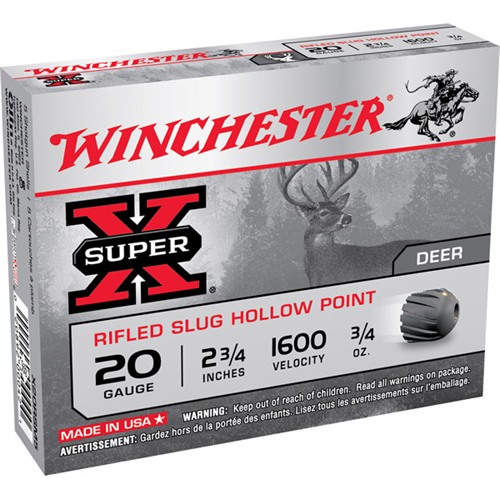 WINCHESTER - SUPER-X 20 GAUGE SHOTGUN AMMO