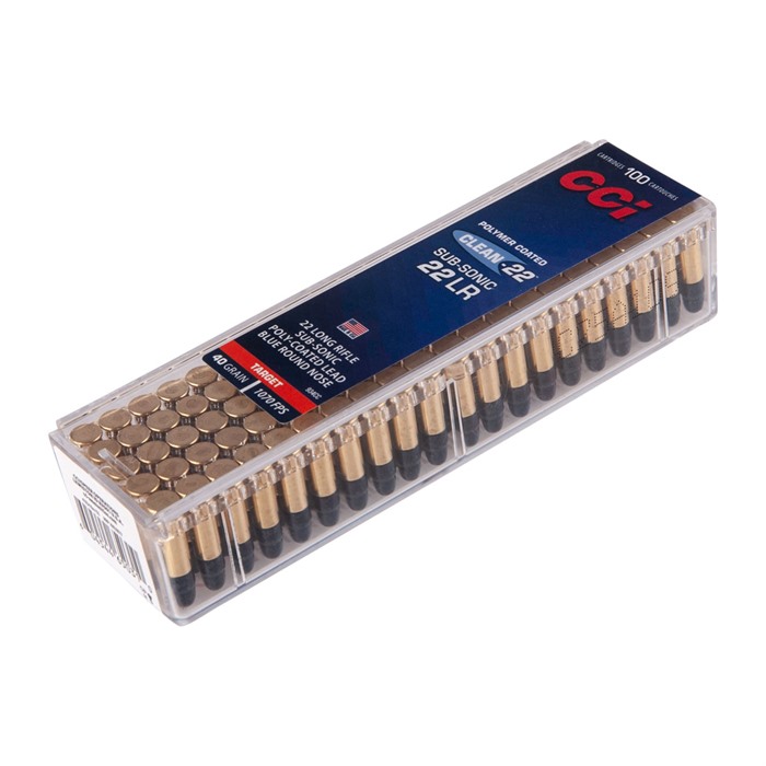CCI - CLEAN-22 SUB-SONIC 22 LONG RIFLE AMMO