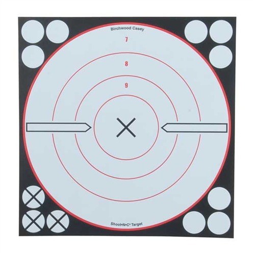 BIRCHWOOD CASEY - SHOOT-N-C WHITE/BLACK TARGETS