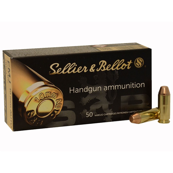 SELLIER & BELLOT - HANDGUN 10MM AUTO AMMO