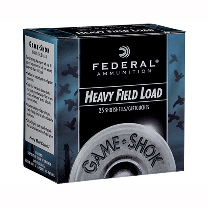 FEDERAL - GAME-SHOK UPLAND HEAVY FIELD AMMO 28 GAUGE 2-3/4" 1 OZ #6 SHOT