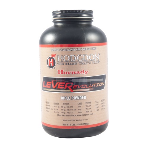 HODGDON POWDER CO., INC. - LEVEREVOLUTION® SMOKELESS RIFLE POWDER