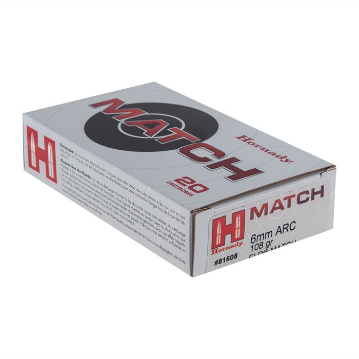 HORNADY - ELD MATCH 6MM ARC AMMO