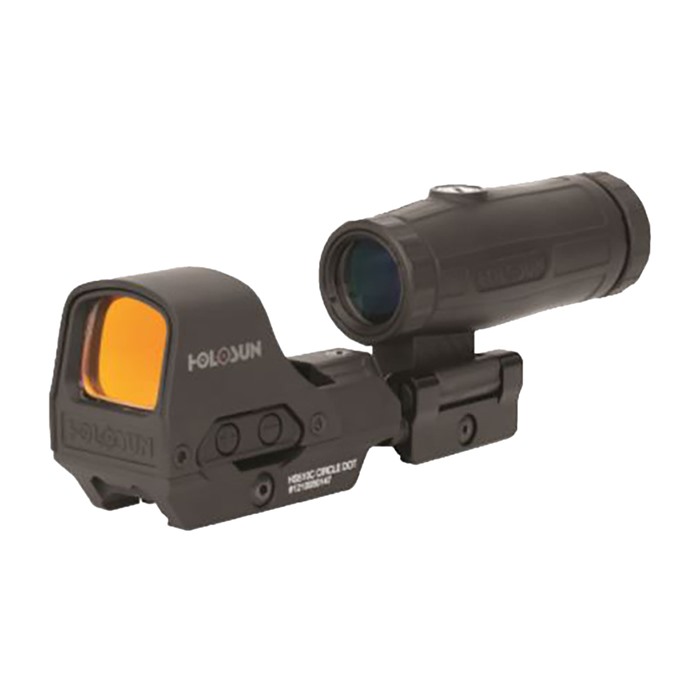 HOLOSUN - HS510C REFLEX OPTICAL SIGHT + 3X MAGNIFIER COMBINATION