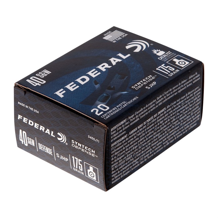 FEDERAL - SYNTECH DEFENSE 40 S&W AMMO