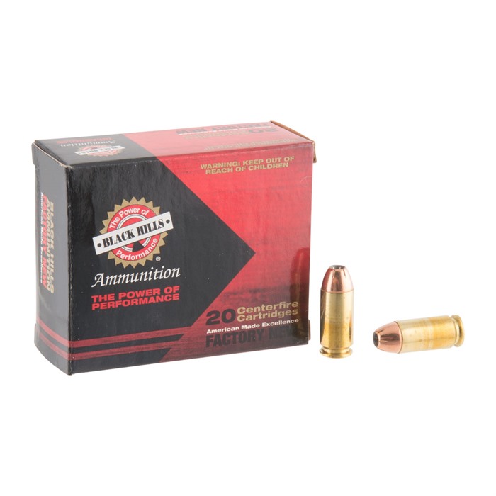 BLACK HILLS AMMUNITION - JACKETED HOLLOW POINT 40 S&W AMMO