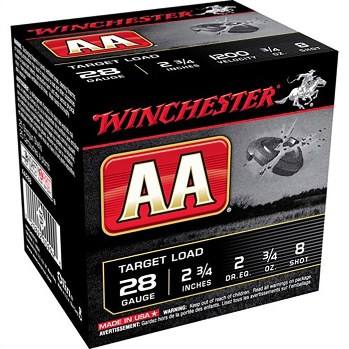 WINCHESTER - AA TARGET 28 GAUGE SHOTGUN AMMO