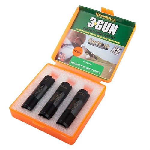 BROWNELLS - 12GA 3-GUN REM CHOKE CHOKE TUBE SET