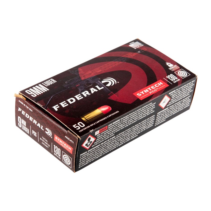 FEDERAL - SYNTECH PCC 9MM LUGER HANDGUN AMMO