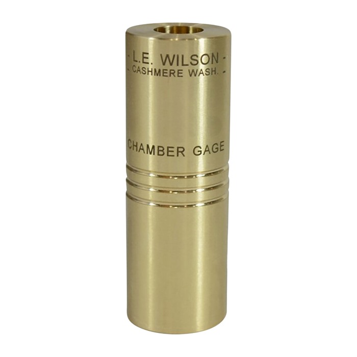 L.E. WILSON, INC. - BRASS MINIMUM DIMENSION CHAMBER GAUGES