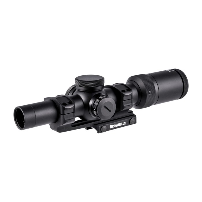 BROWNELLS - MATCH PRECISION OPTIC (MPO) 1-6X24MM SFP ILLUMINATED RIFLE SCOPE