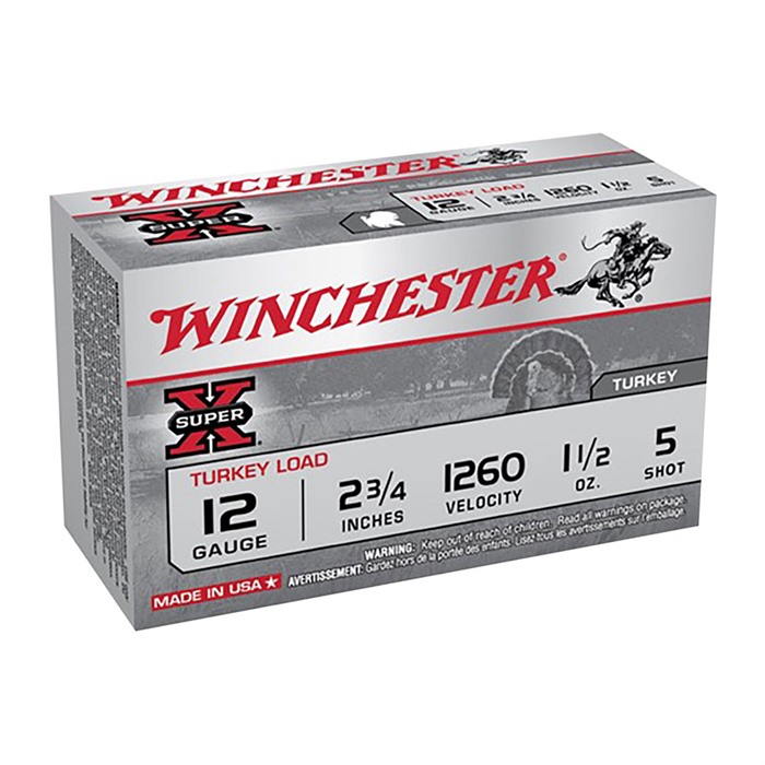 WINCHESTER - SUPER-X TURKEY LOAD 12 GAUGE SHOTGUN AMMO