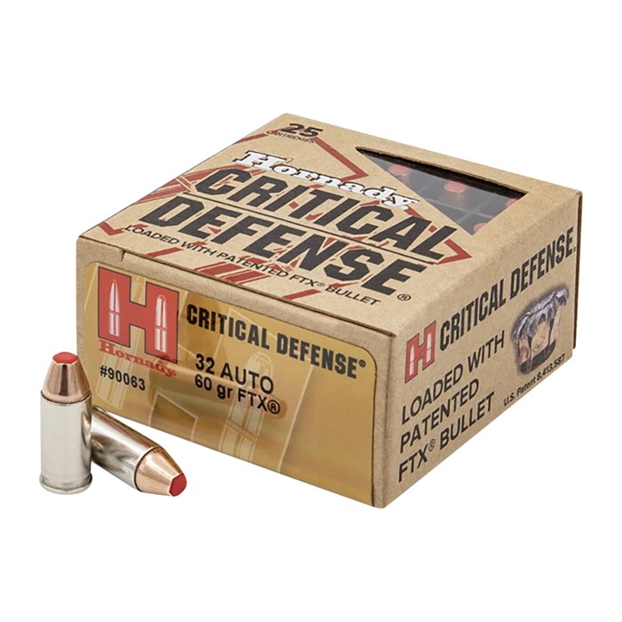 HORNADY - CRITICAL DEFENSE 32 AUTO AMMO