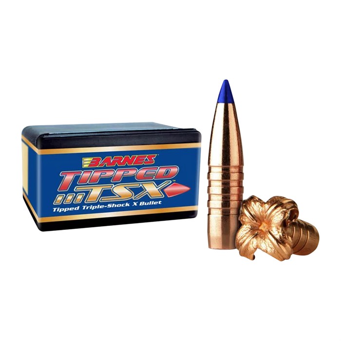 BARNES BULLETS - TRIPLE-SHOCK X 30 CALIBER (0.308") TIPPED RIFLE BULLETS