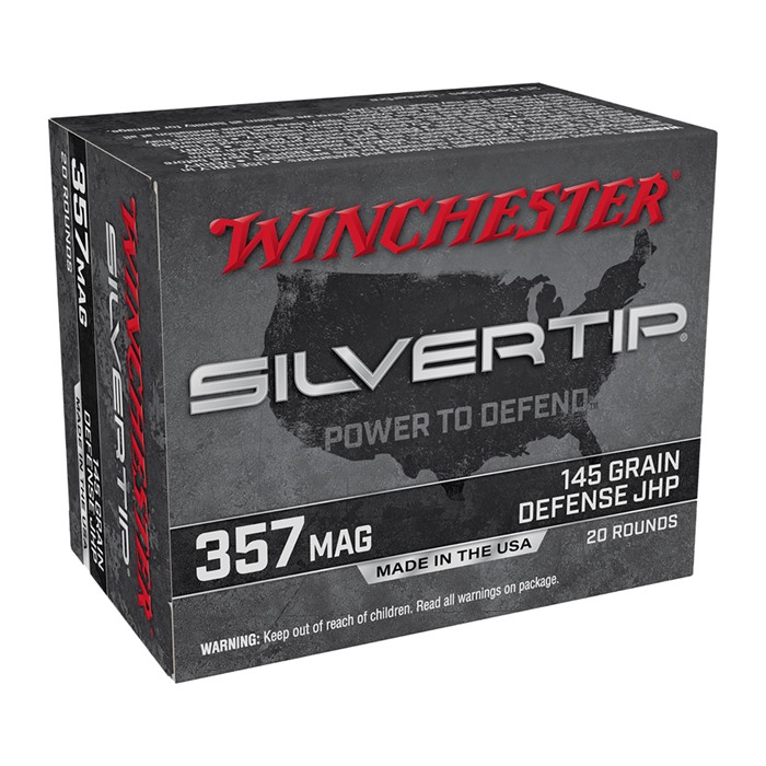 WINCHESTER - SILVERTIP 357 MAGNUM HANDGUN AMMO