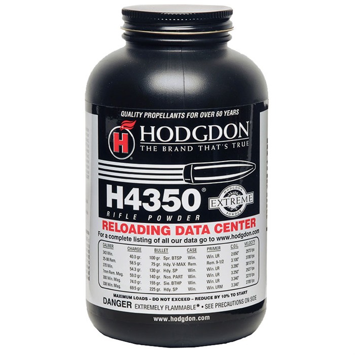 HODGDON POWDER CO., INC. - H4350 SMOKELESS RIFLE POWDER