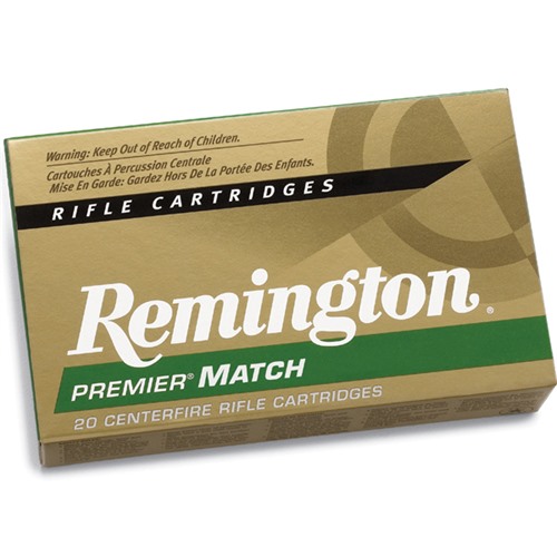 REMINGTON - Remington Premier Match 308 Win 168gr MatchKing BTHP 20/bx