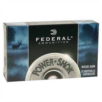 FEDERAL - Federal Power Shok 410 2.5" 1/4oz Slug 5/bx