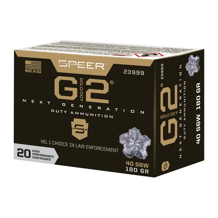 SPEER - GOLD DOT G2 40 S&W AMMO